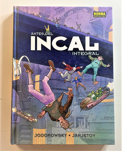 Antes Del Incal Integral Color Original Norma En Stock