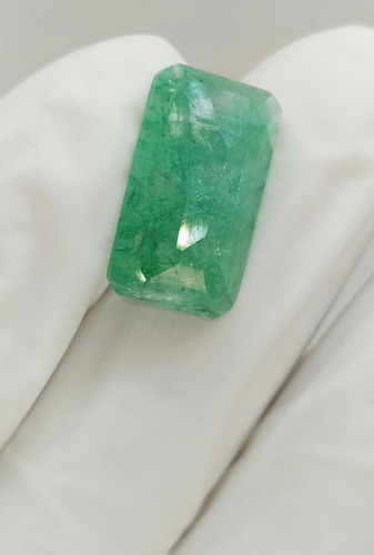 Esmeralda - Corte Esmeralda - Certificada - 12.30ct + Envío