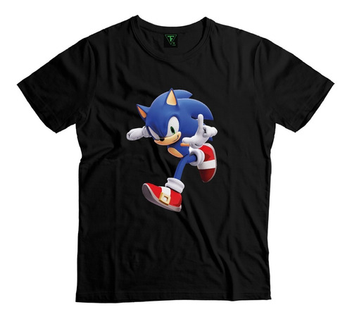 Polera Sonic Distintos Diseños Algodón Hombre Mujer Calidad