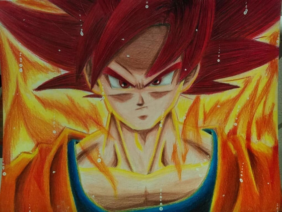 Arte Y Manualidades Cuadro Goku Haces Con Movimiento | MercadoLibre ????