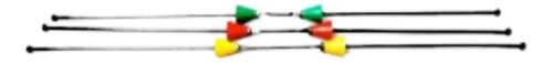 Tirante O Moño Separador 30 Cm 50 Piezas