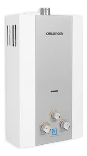 Calentador de agua a gas GN Challenger WHG 7104 blanco/gris 120V