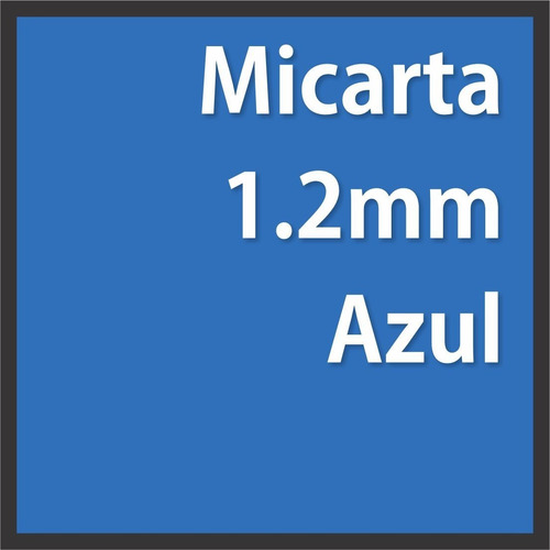 Imagen 2 de 3 de Micarta Peu Azul 300mm X 240mm X 1.2mm