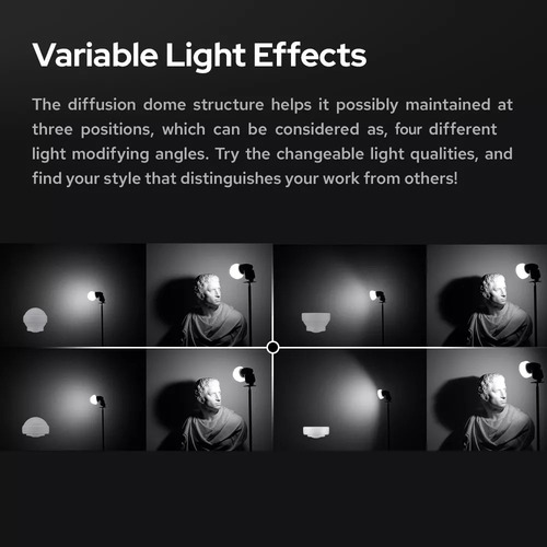Difusor, Cúpula, Difusor De Flash (com Silicone Para Retrato