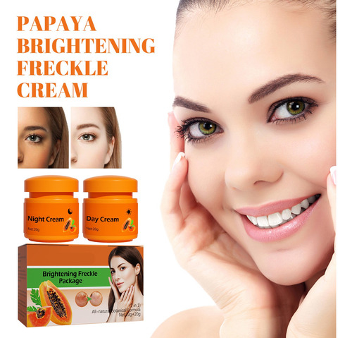 Crema Removedora De Pecas Facial Blanqueadora Y Aclaradora Y