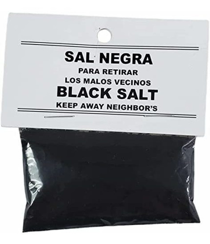 Sal Negro Para Los Rituales Y Hechizos De Protección Wicca, 