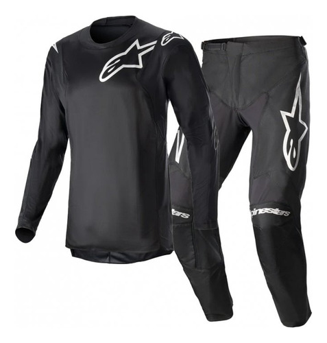 Conjunto Pantalon Y Jersey Motocross Alpinestars Graphite