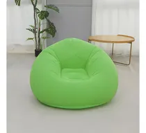 Comprar Sillón Inflable BLUEMOS 75046 Silla Aterciopelada Puff Cómodo Sofá + bomba sillon Puff Cubo Inflable Sillón Inflable Silla Aterciopelada Puff Cómodo Sofá