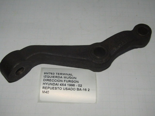 Terminal Izquierd Muñon Direccion Furgon Hyundai 4x4 1996-02 (Usado)