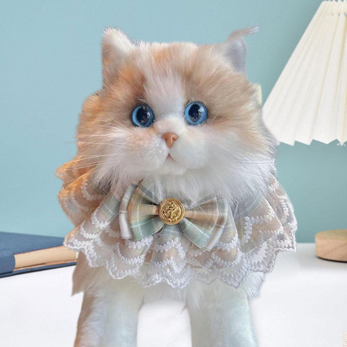 Gato Ragdoll, Animal Relleno, Muñeco De Bufanda Gato Caqui