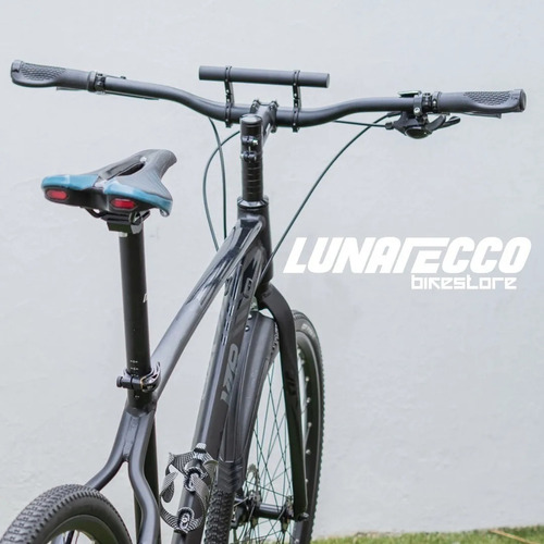 Juego De Puños Para Bicicleta Mtb Lock-on 130mm Color Negro