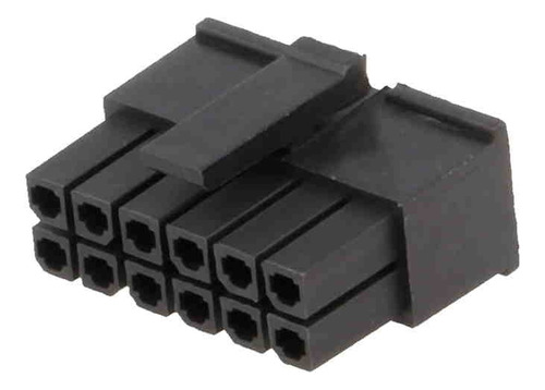 Conector Hembra 3mm Microfit Molex 2x3 O 2x6 + Tira Pines