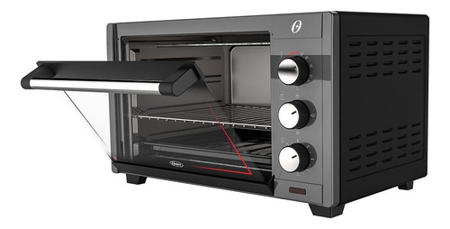 Imagen 2 de 3 de Horno de mesa eléctrico Oster TSSTTV7030 30L negro/grafito 220V
