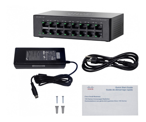 Cisco 16-100(8-poe48v-af) 64w-tot Switch No-admin No-rack Ft