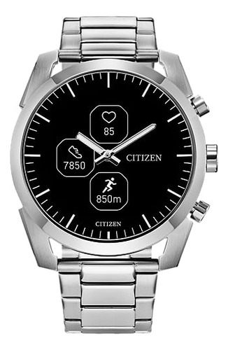 Citizen Cz Smart Pq2 42mm Hybrid Silver Y Black 2dylx