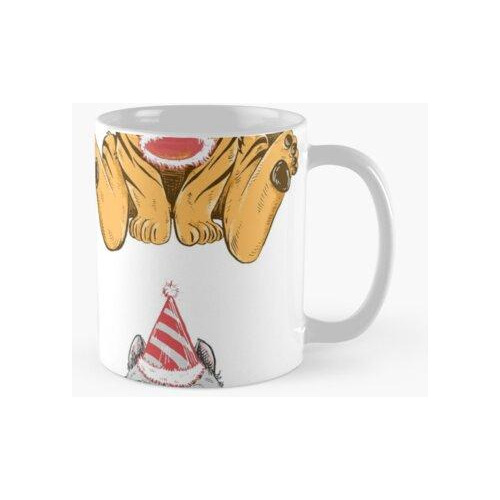 Taza Party Hat Tigers And Wolves Calidad Premium