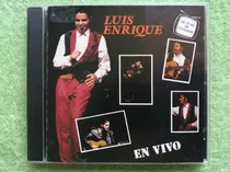 Comprar Eam Cd Luis Enrique En Vivo 1992 Concierto De Grandes Exitos