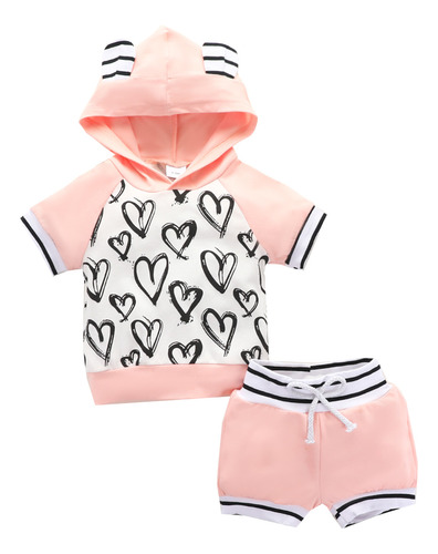 Sudadera Con Capucha F Kids Set Para Recién Nacidas Y Niñas