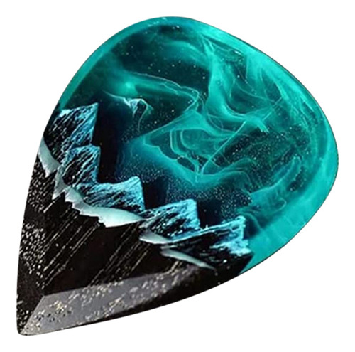 Púa De Guitarra Guitar Touch Luminous Pick De Resina Epoxi N