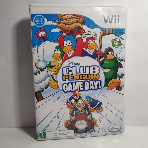 Juego Nintendo Wii Club Penguin - Game Day - Fisico