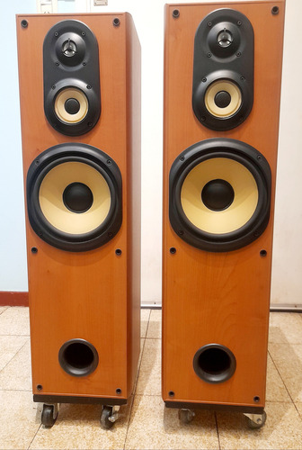 Parlante Sony Ss-mf550h ,alta Gama, Sonido Hifi Marrón (Usado)