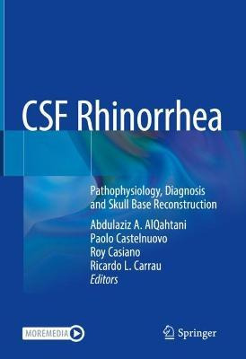 Libro Csf Rhinorrhea : Pathophysiology, Diagnosis And Sku...