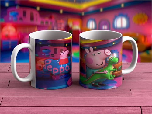 Taza Ceramica Peppa Pig #2 Varios Modelos