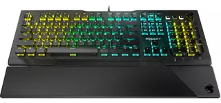 Teclado Roccat Vulcan Pro Óptico Rgb Titan Switch Tactile Color del teclado Negro Idioma Inglés US