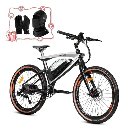 Bicicleta Montaña Electrica Fibra Carbono 500 W Potente Para