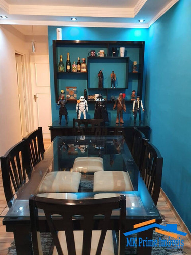 Imagem 1 de 8 de Apartamento Lindo, Pronto Para Morar No Continental - 1722