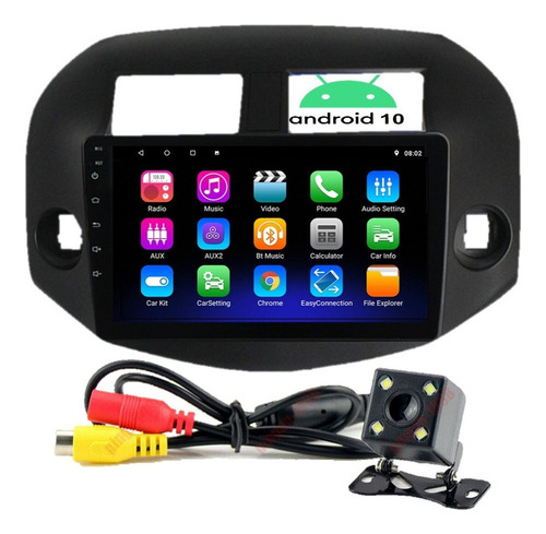 Estereo Toyota Rav4 2006-2008 Android Carplay Gps Y Camara