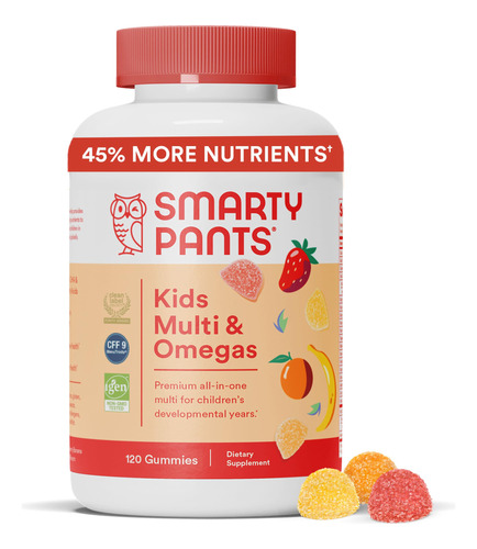 Gomitas Multivitaminicas Smartypants Kids: Aceite De Pescado