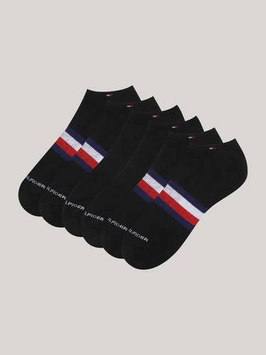 Packs De 3 Calcetines Athletic Negro Tommy Hilfiger