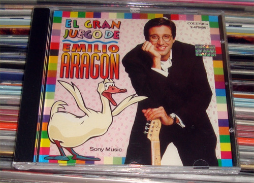 Emilio Aragon El Gran Juego Cd Sellado Kktus