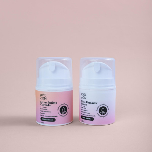 Dupla Skincare Íntimo Sérum Clareador Gloss Firmador Avozon