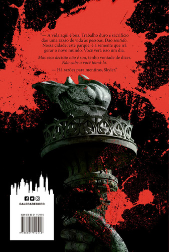Cidade de selvagens, de Kelly, Lee. Editorial Editora Record Ltda., capa mole em português, 2017