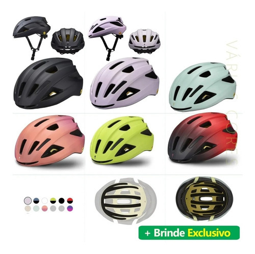 Capacete Specialized Align Ii C/ Mips - Lilás Claro Fosco. Cor Lilasclaro Tamanho G