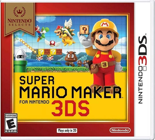 Jogo Super Mario Maker - Nintendo 3ds - - Física