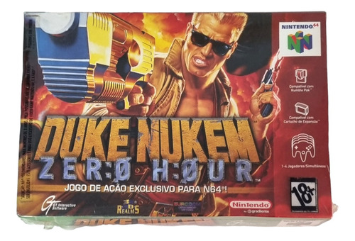 Duke Nukem 64 Nintendo Original Lacrado Coleção (Usado)