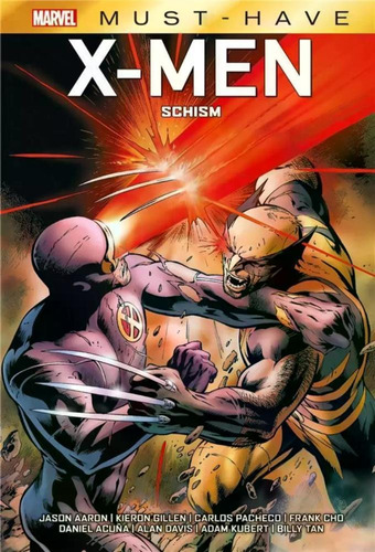 X-Men: O Cisma (Marvel Essenciais), de Kubert, Adam. Série Marvel Essenciais, vol. 1. Editora Panini, capa dura em português, 2023