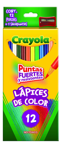 Crayola Lapices De Colores De 12 Unidades