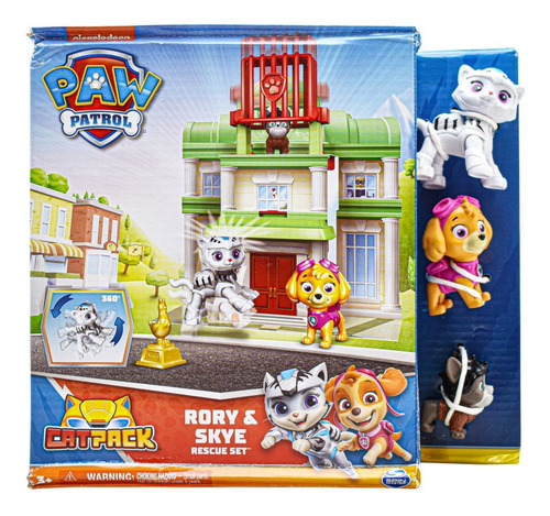 Paw Patrol Cat Pack Rory Y Skye Rescue Set Spin Master Cd
