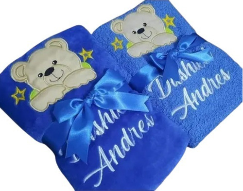 Set De 3 Toallas 100% Algodón Pima Personalizadas..suaves 