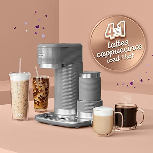 Sr. Coffee 4 En 1 Single-serve Latte Lux, Iced, Y Hot Coffee