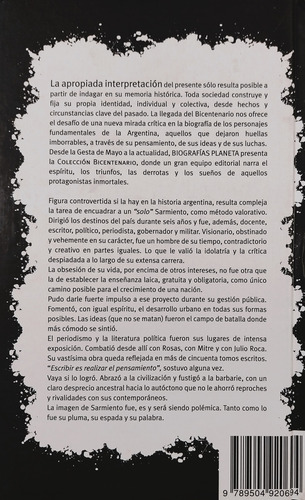 Domingo Faustino Sarmiento. Un Hombre De Su Tiempo