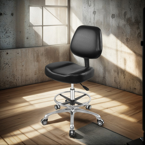 Nazalus Silla Elevadora Taburete Ajustable Con Respaldo Y