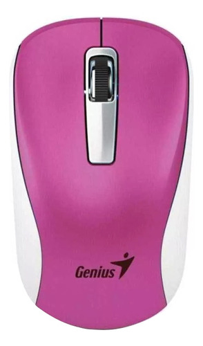 Mouse Inalámbrico Genius Nx-7010 En Blanco Y Rosa Nnet