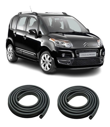 Citroen C3 Picasso Burletes De Puertas Traseras Rapinese