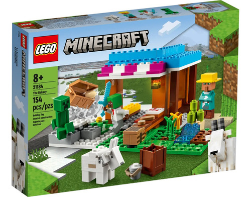 Lego 21184 Minecraft La Pasteleria 154 Piezas