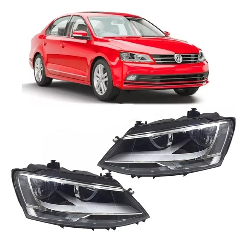 Juego Optica Vw Vento 2014 2015 2016 2017 2018 Electrica